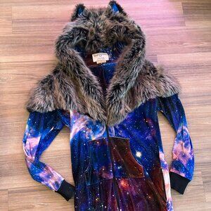 Spirithoods Collector's Edition Grey Wolf Galaxy Onesie